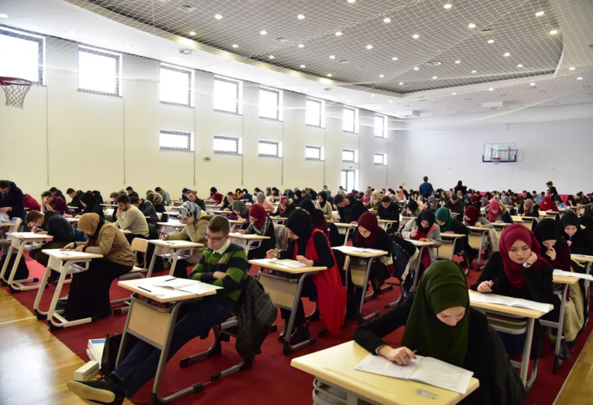 Testing for Scholarships for Madrasa Students held at IUS
