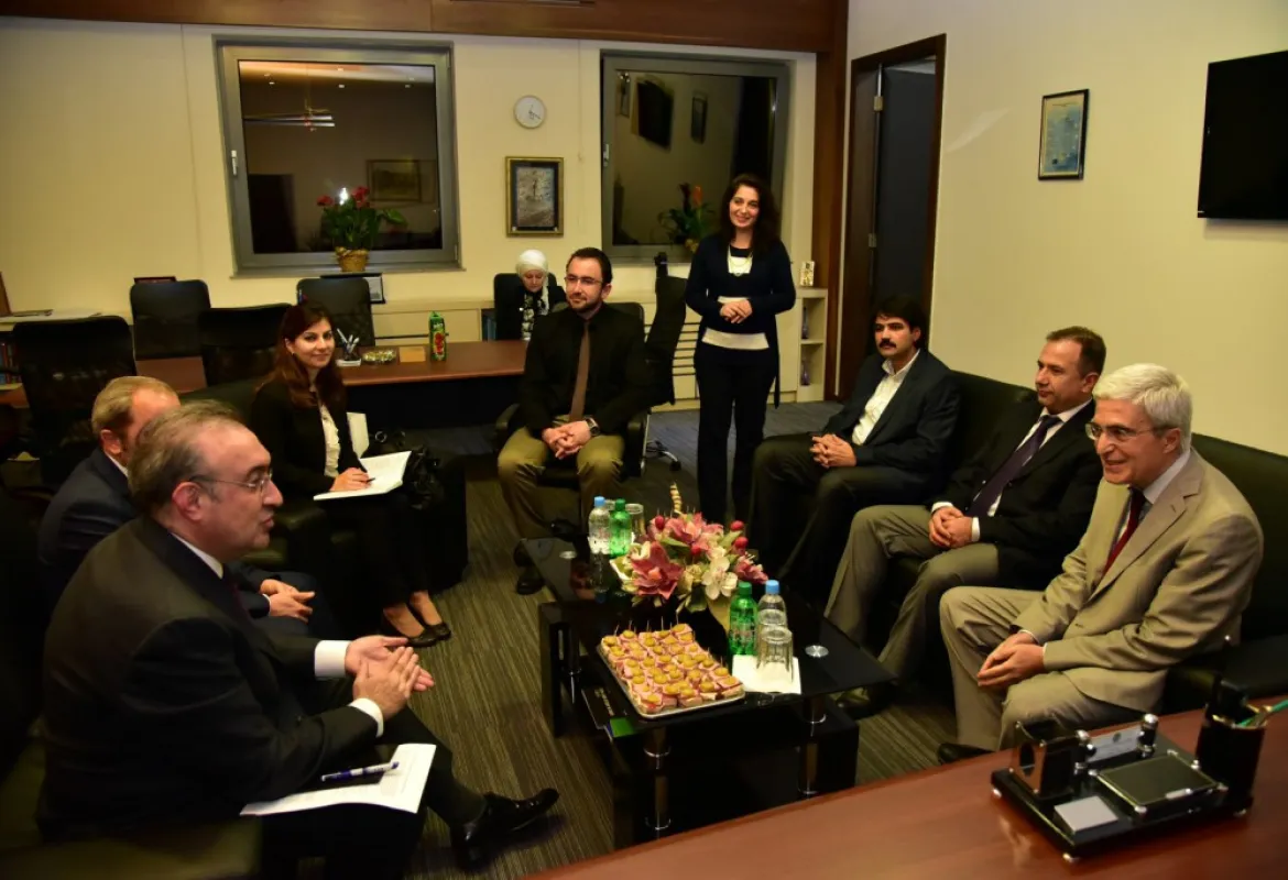 Ambassador of the Republic of Turkey to B&H H. E. Haldun Koç visited IUS