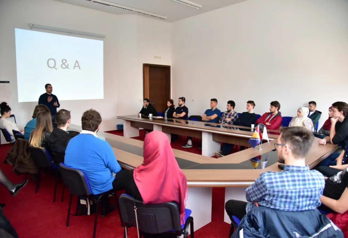 Lecture Titled “How To Show My Best At An Interview” Followed By “Agile In Action” Workshop Held At IUS