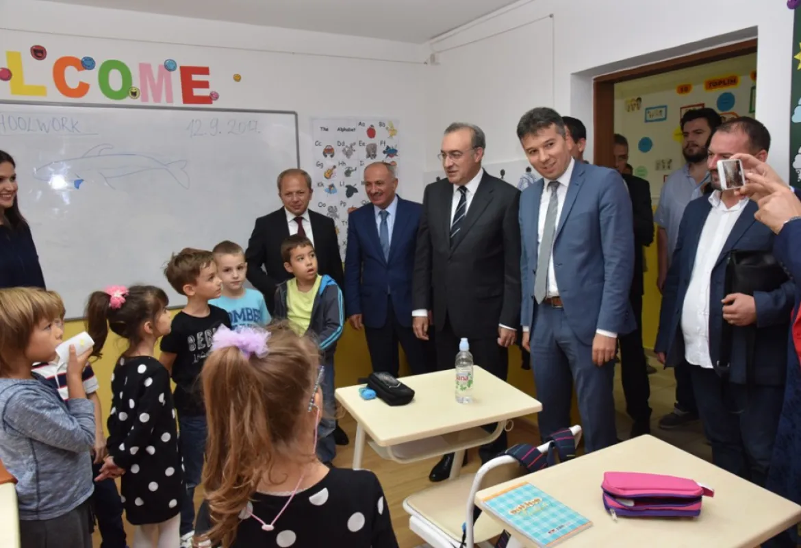 Turkish Ambassador Koç visited “Isa-beg Ishaković” Elementary