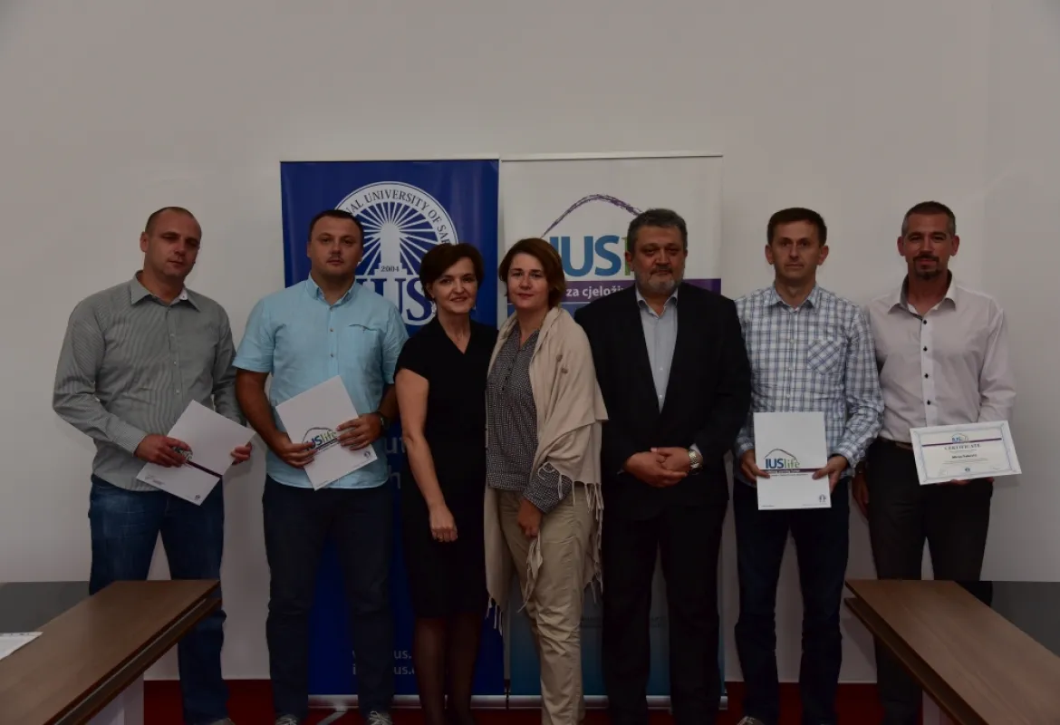 Certificates for Successful Participants of IUS Life Academies