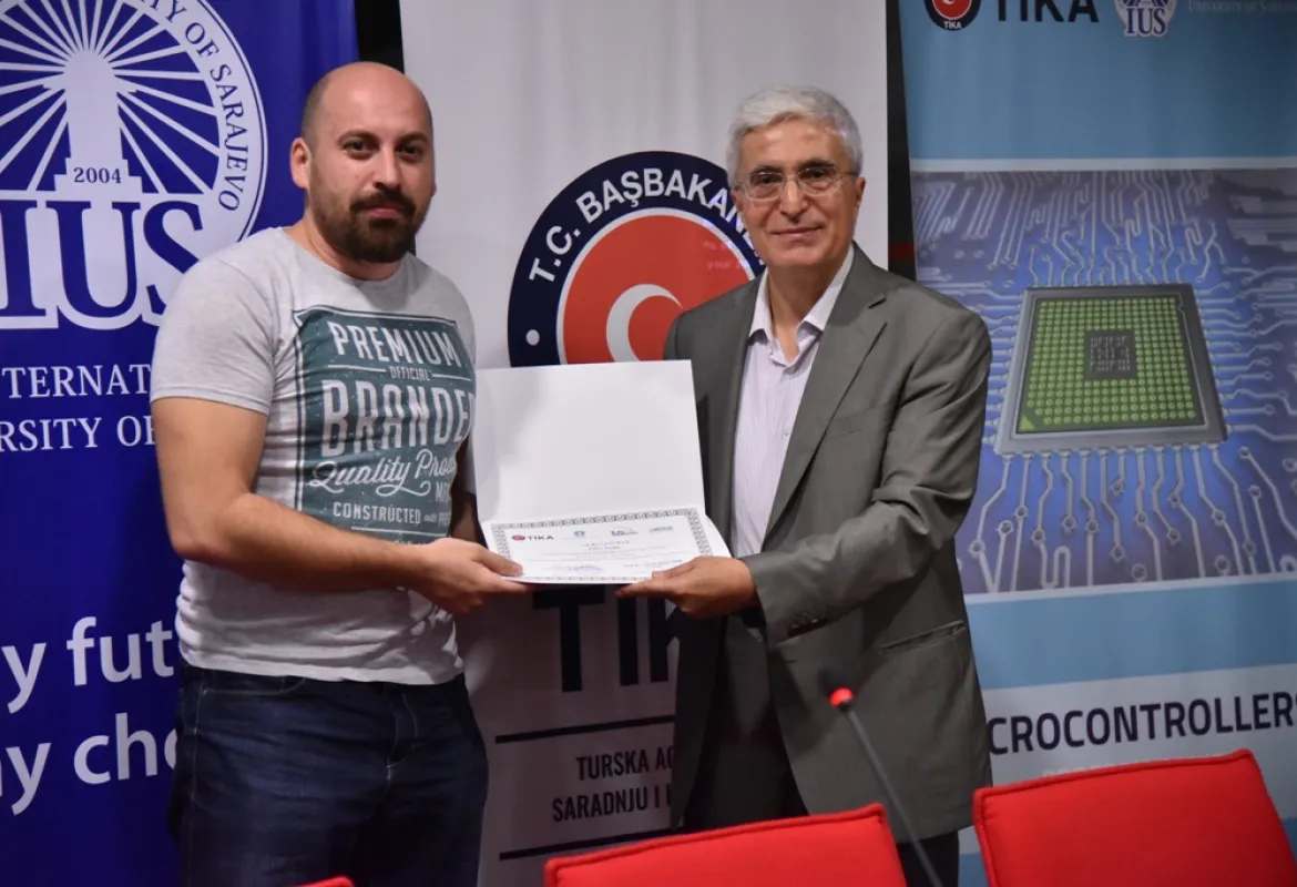 Harun Muhić: This certificate will make difference in my further education