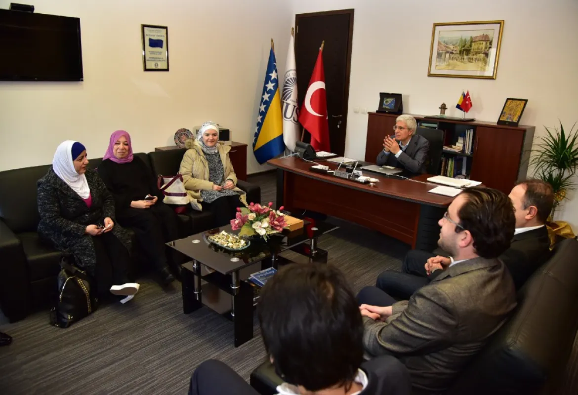 UAE Ministry Representatives visited Rector of IUS