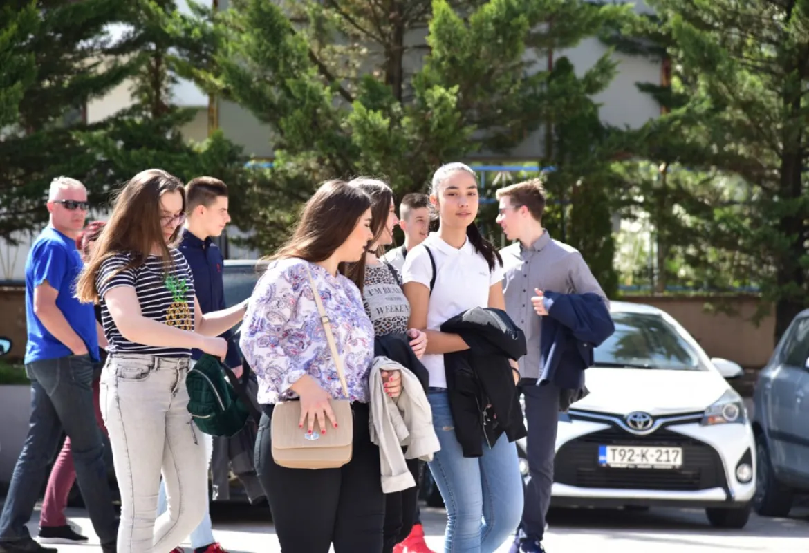  Testing for Scholarships Held in Gymnasium “Maarif Koledž”