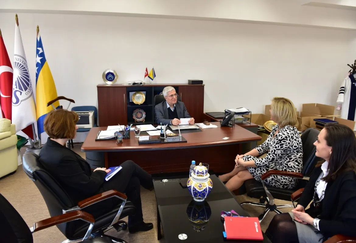 Sanela Dropulić, CEO of Virtual Women’s Entrepreneurship Center from Zagreb visited IUS