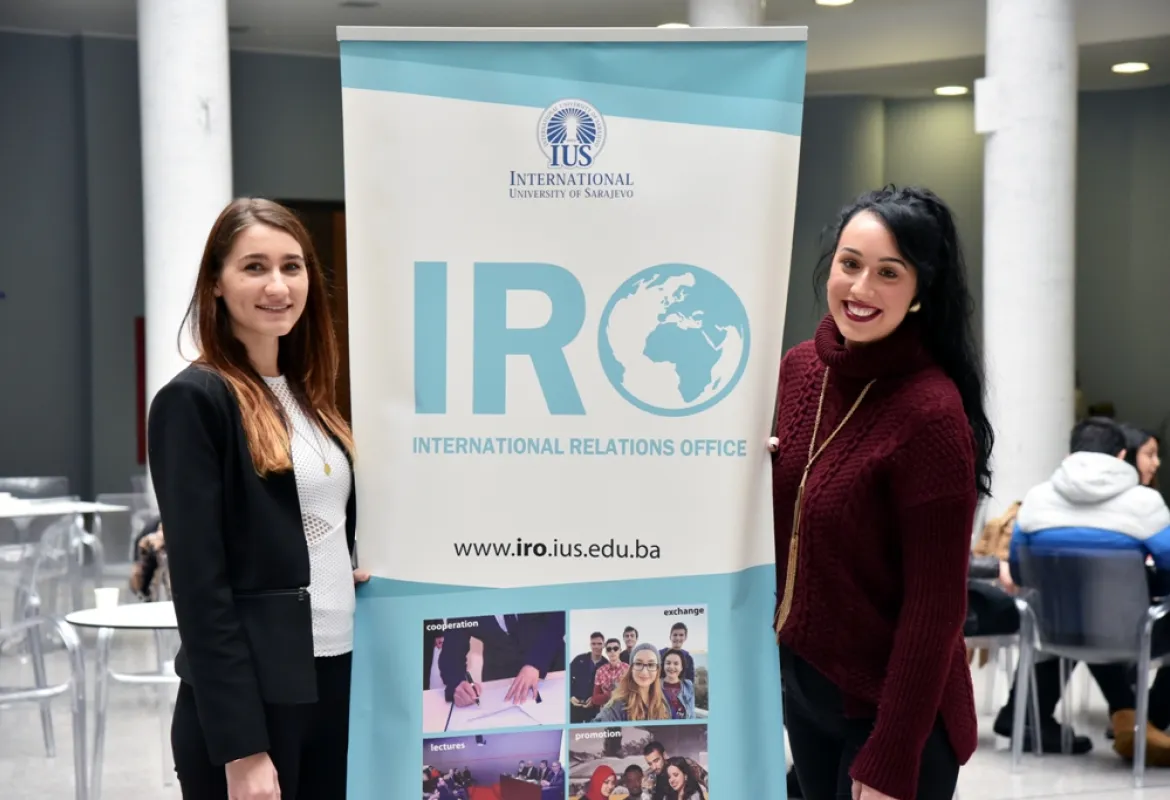 Students from Bosnian American Diaspora at IUS