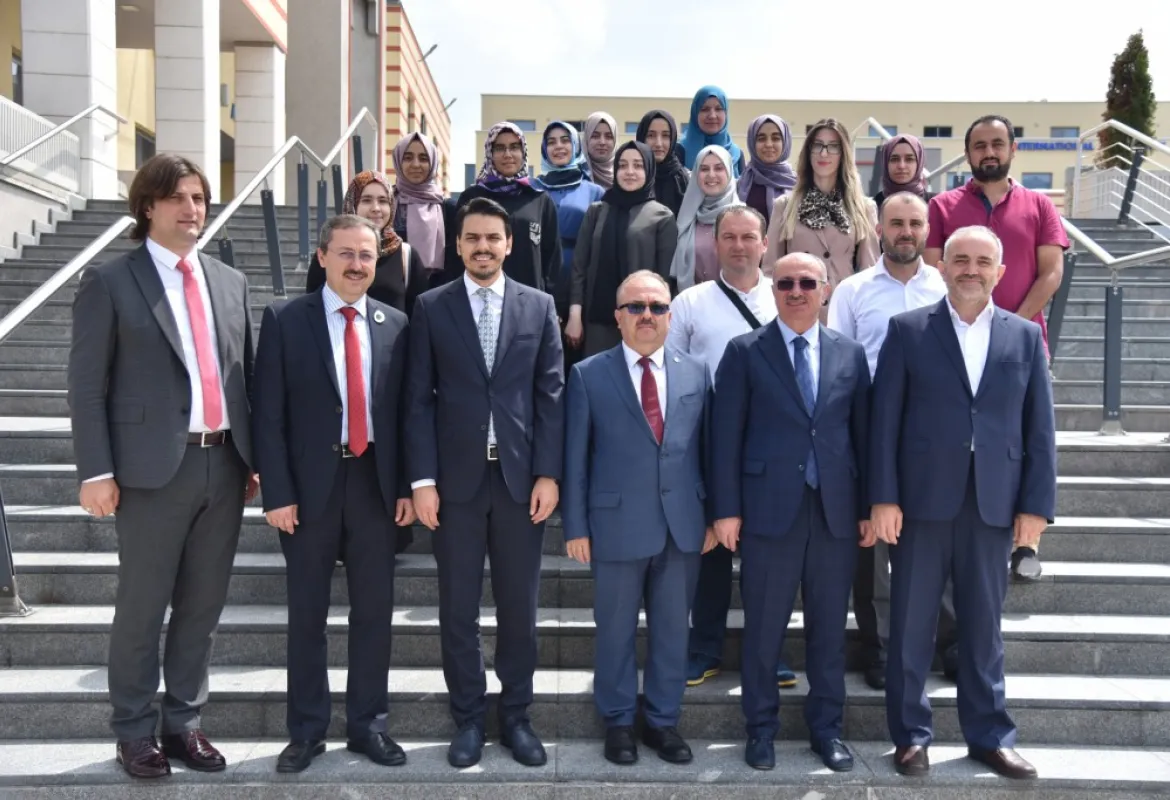 Turkish High Officials Abdullah Eren and Prof. Dr. Birol Akgün Visited IUS