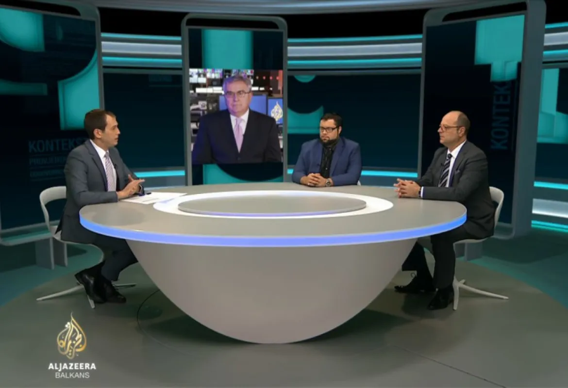 Assist. Prof. Dr. Joseph J. Kaminski on Al Jazeera Balkans’ “Kontekst”