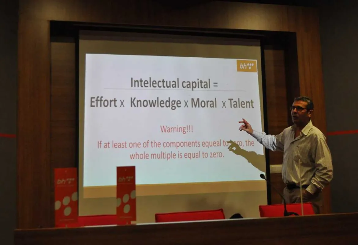 "Creativity and Change management" lecture by Prof. Dr. Kasim Tatic