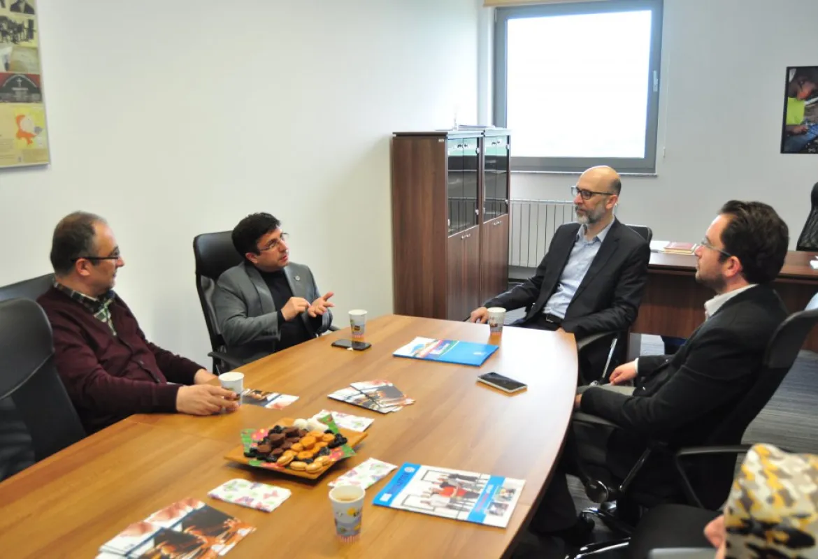 Visit by professor Mustafa Fadil Yildirim from Gazi university from the Republic of Turkey