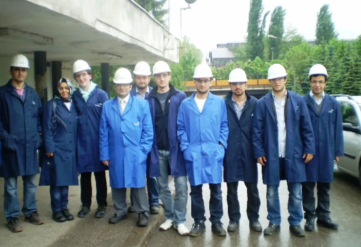 Students of Industrial Engineering visit Arcelor Mittal Zenica