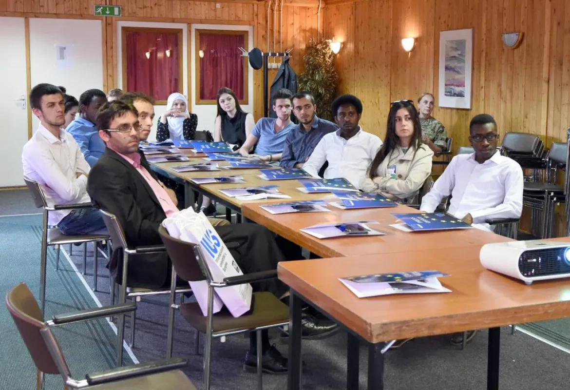 IUS Students visited the EUFOR 