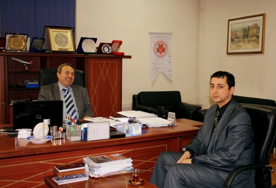 Turkish Cultural Attaché meets with Rector