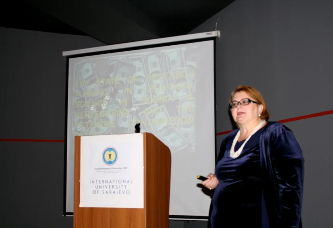 Workshop "Towards Research University in B&H" held at IUS