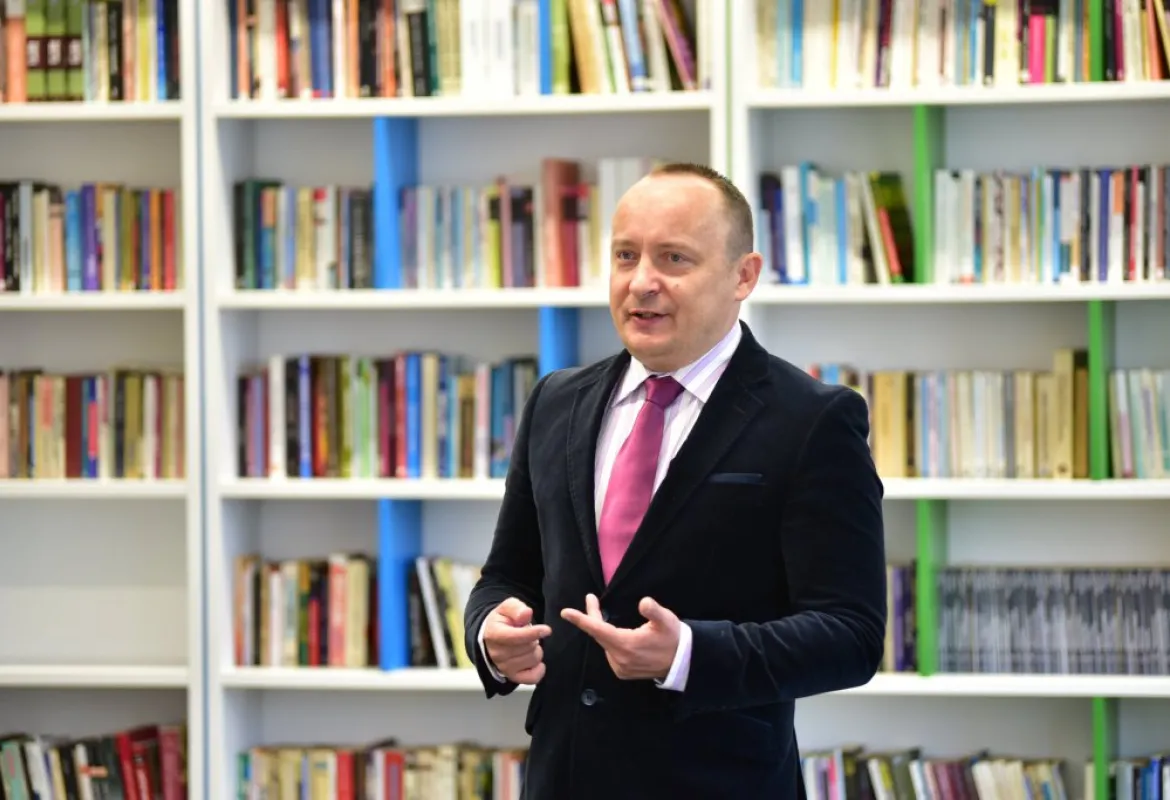 Professor Marek Smoluk on the Erasmus + exchange at IUS