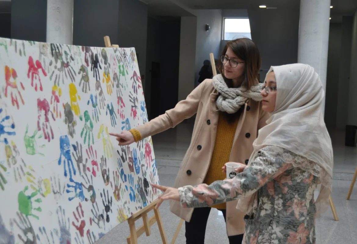 IUS Exhibition Promotes Creative Work of Children with Disabilities