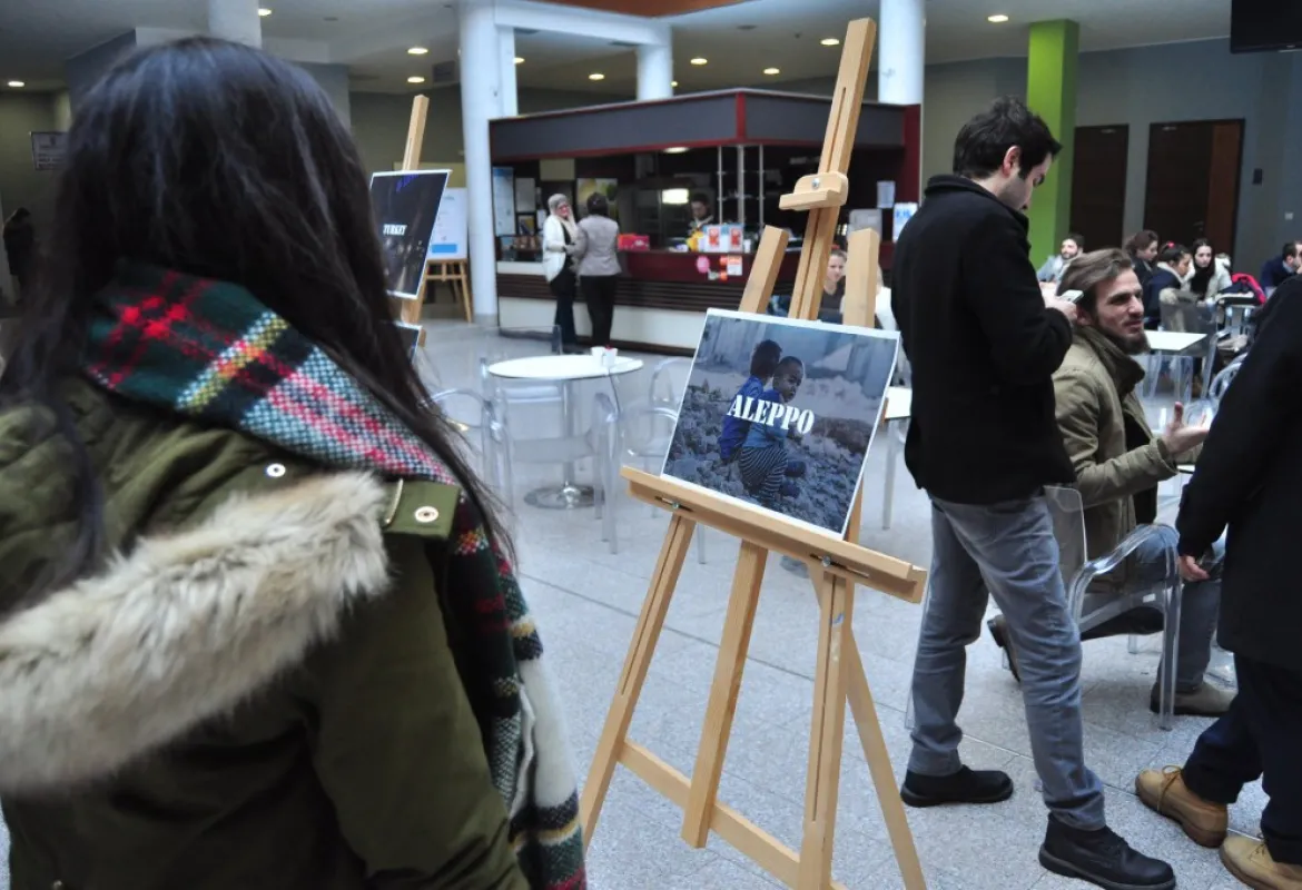 IPSA Balkans Organized an Exhibition Condemning Terrorism