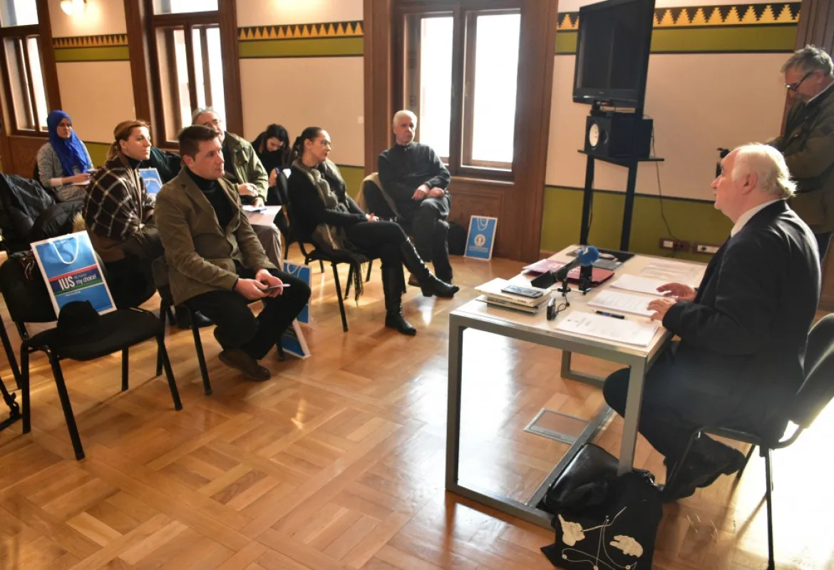 IUS at Press Conference of International Festival Sarajevo Winter