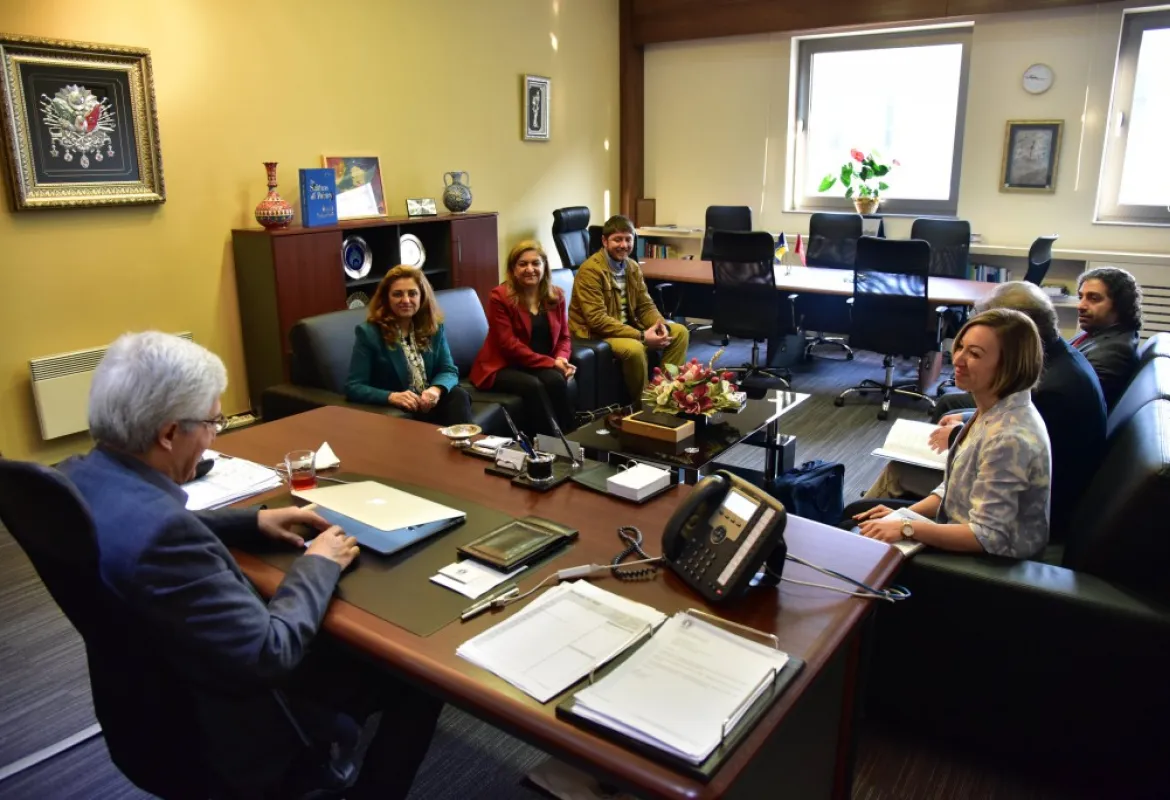 Delegation from the Hacettepe University and Atatürk Hospital visited IUS