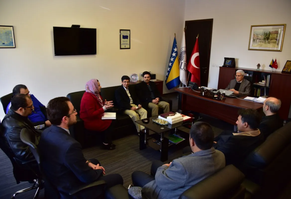 Delegation of Payame Noor University visited IUS