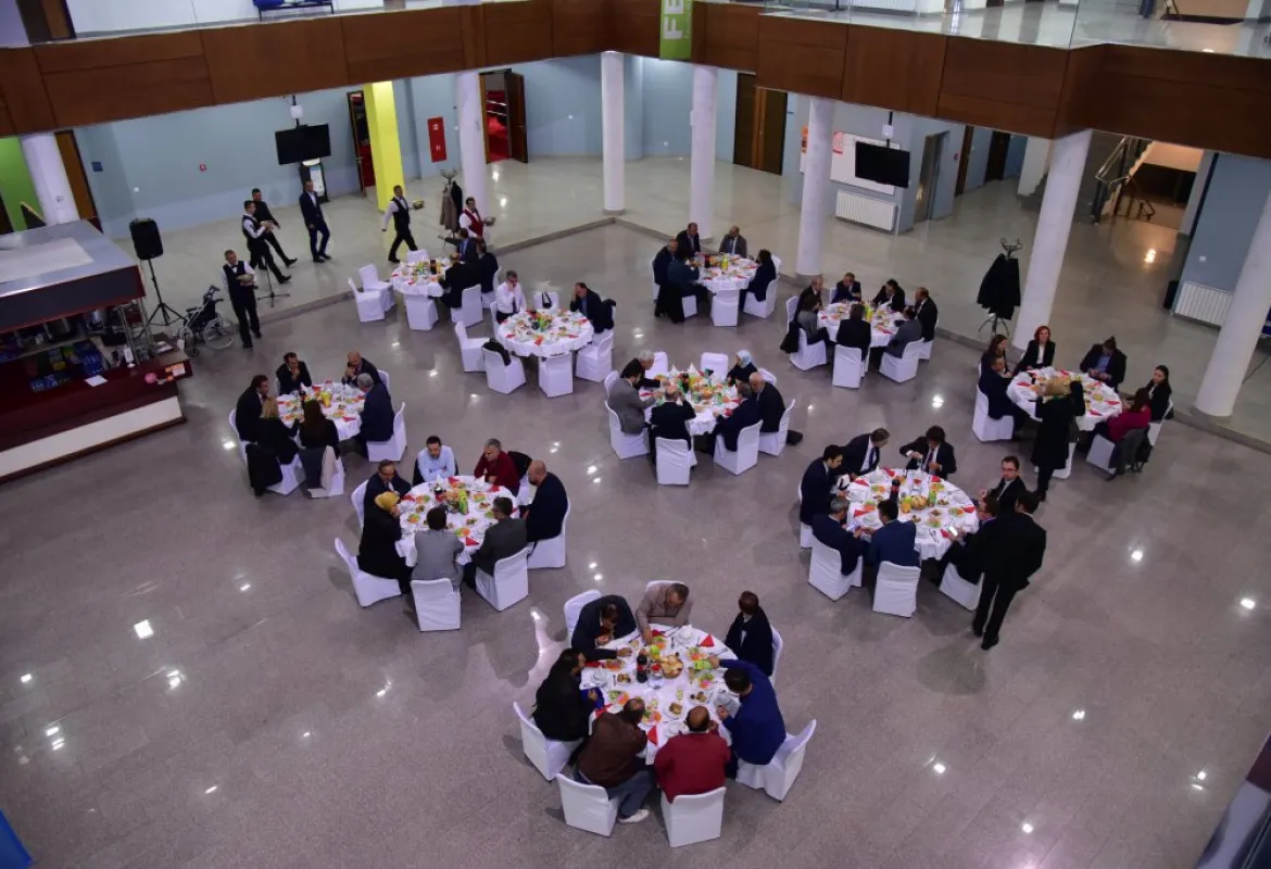 IUS organized a gala dinner for guests from Turkey and Bosnia and Herzegovina