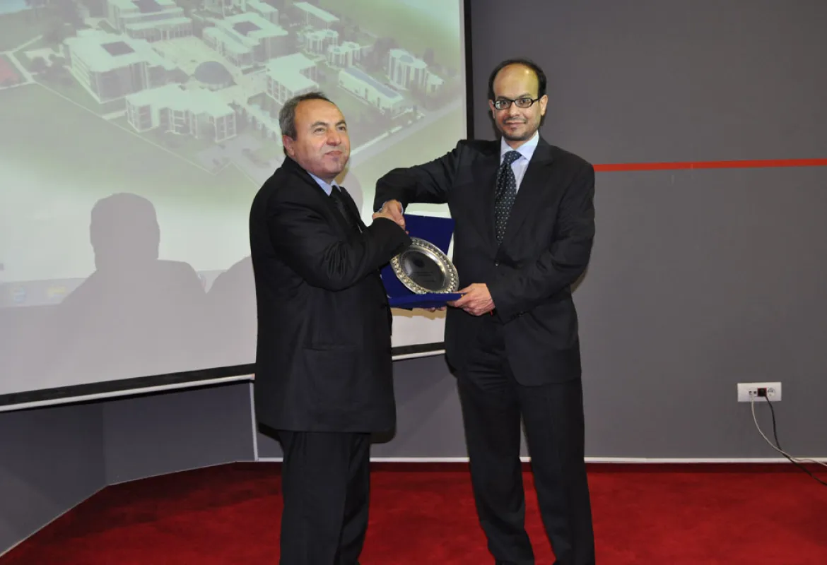 His Excellency Mr. Eid - Al-Thaqafi, Ambassador of Kingdom of Saudi Arabia visited IUS