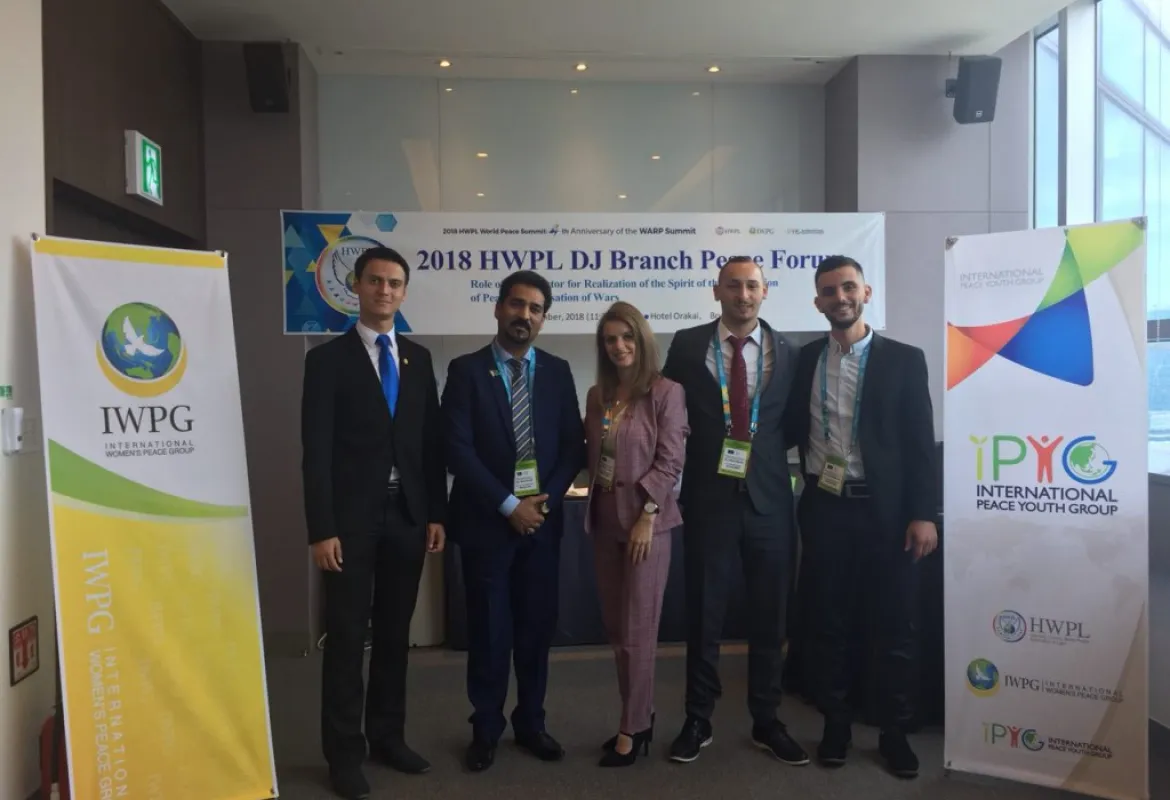 Ismail Ćidić participated in the WARP Peace Summit in South Korea