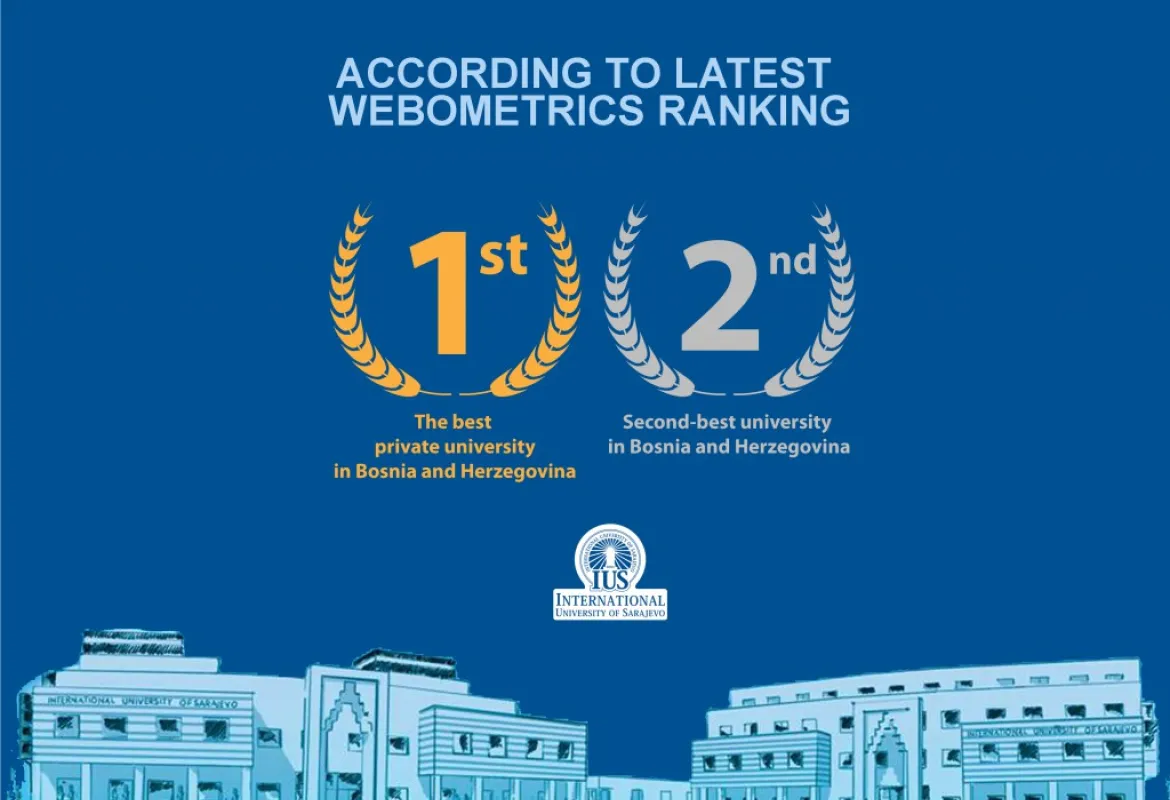 IUS: The Best Private University and the Second-Best University in BiH