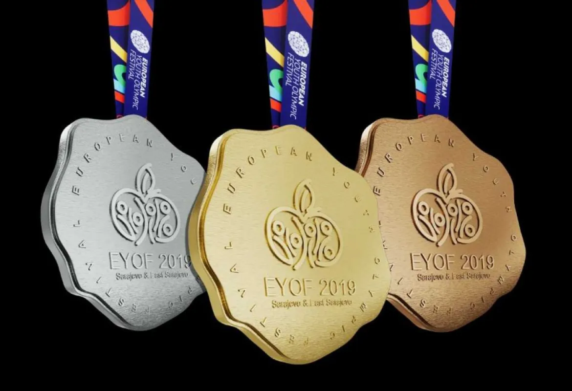 EYOF Medals – Designed by IUS Alumni Saira Imamović
