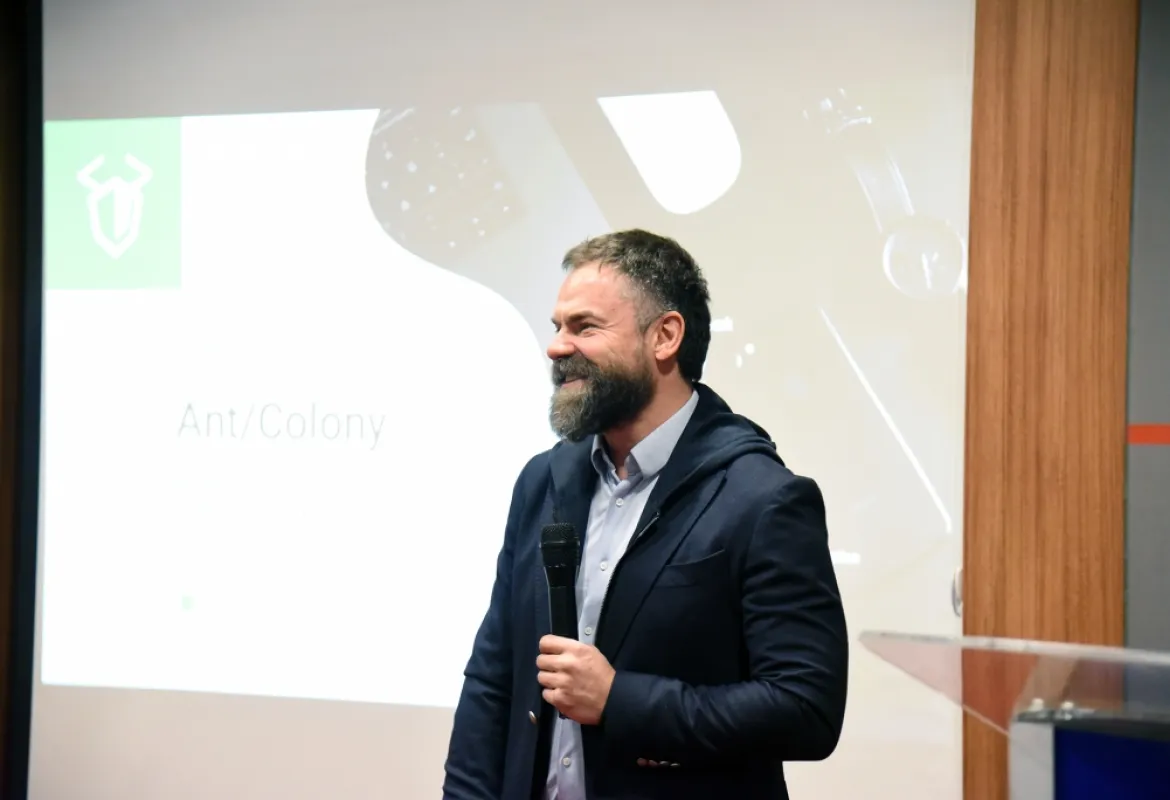 “Do What You Love and Try to Be the Best in What You Do” - Mr. Edin Mehić Gives an Engaging Talk to IUS Students