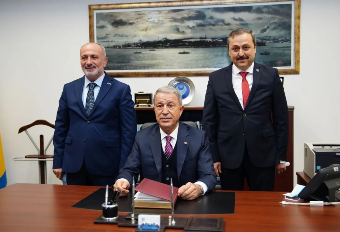 Minister of National Defense of Republic of Turkey Gives a Talk to IUS Students