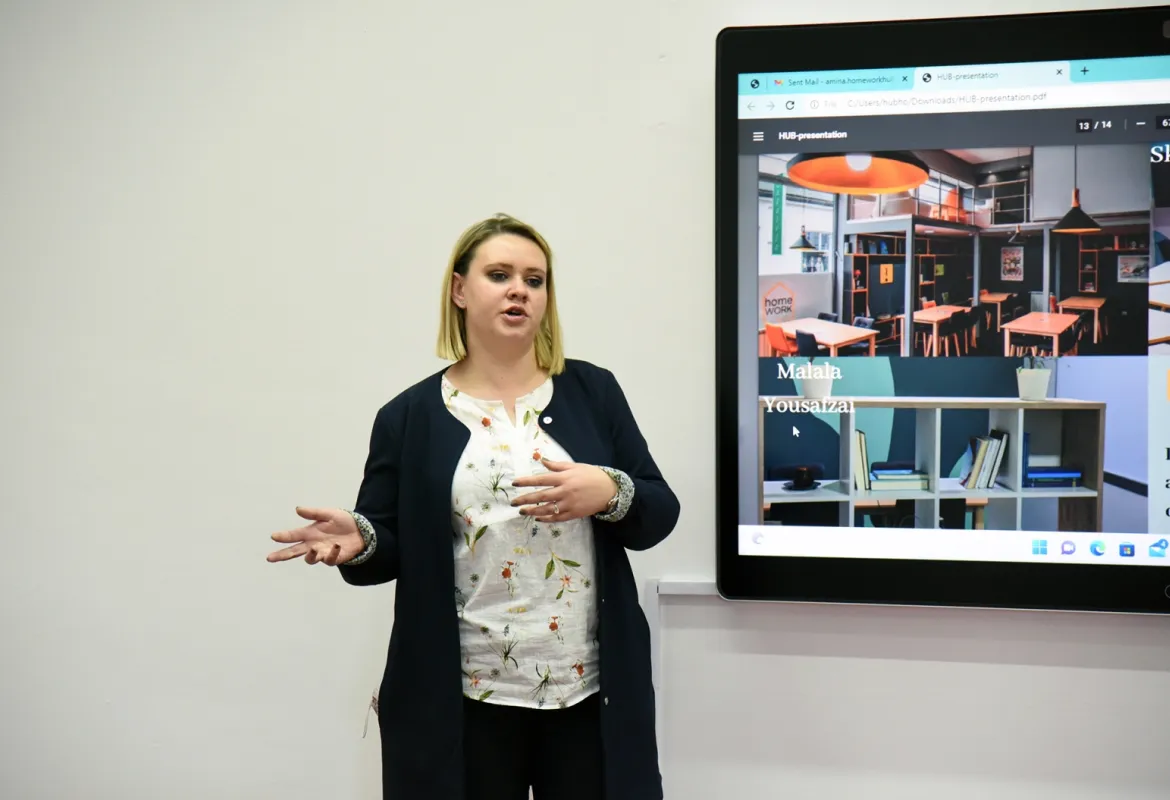 HUB Homework Presentation Held at IUS