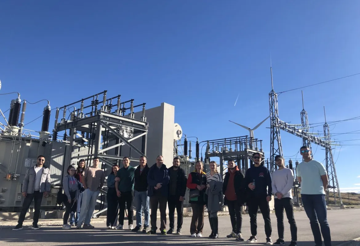 IUS Students Visit Power Plants Owned by Elektroprivreda BiH in Herzegovina