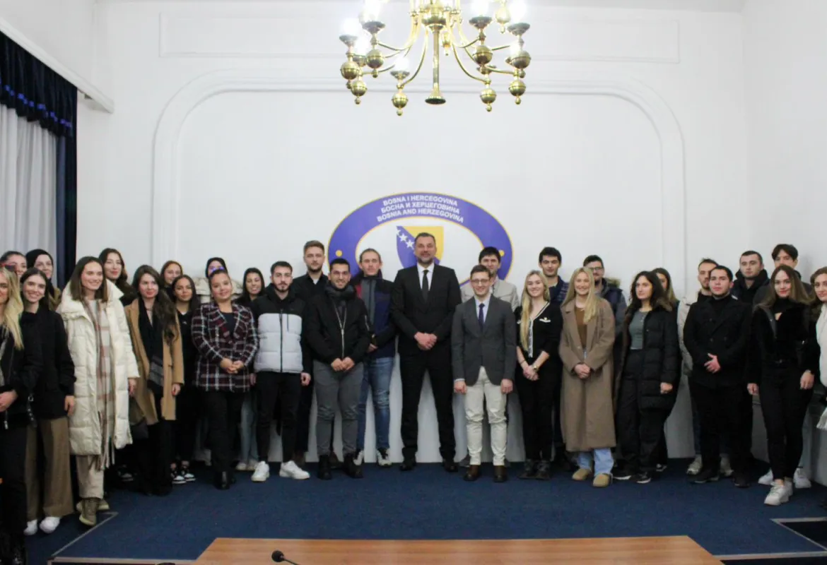 IUS FLW Pays Visit to Ministry of Foreign Affairs of BiH