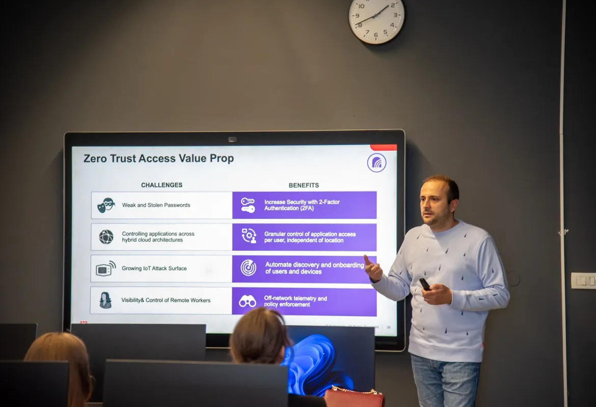 Fortinet Expert Delivers Cybersecurity Talk 