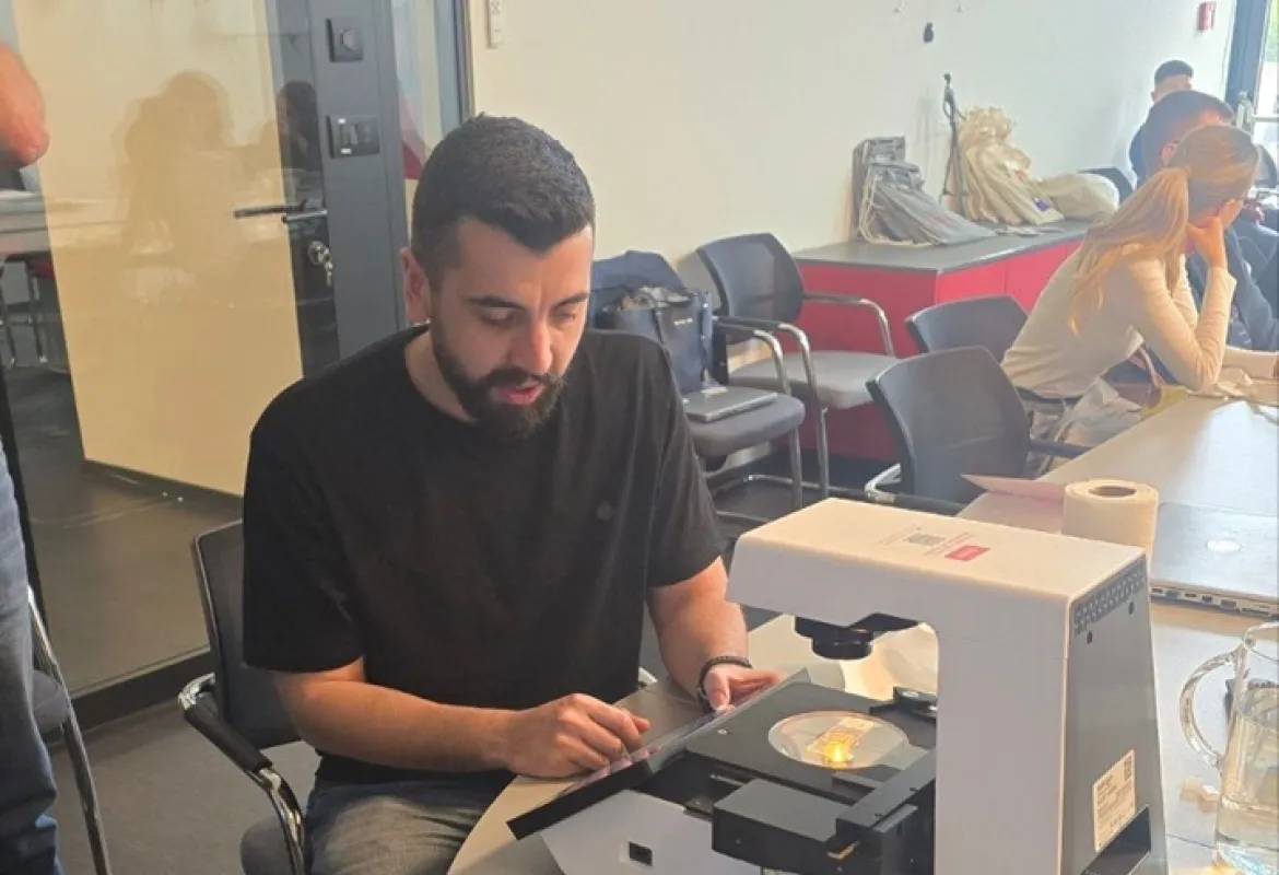 GBE Teaching Assistant Abas Sezer Attends Advanced Cell Imaging Workshop 