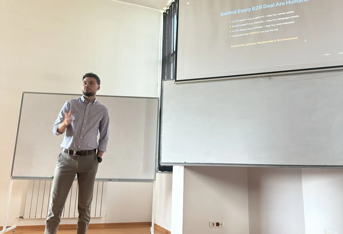 Infobip Sales Director Kemal Kečo 
