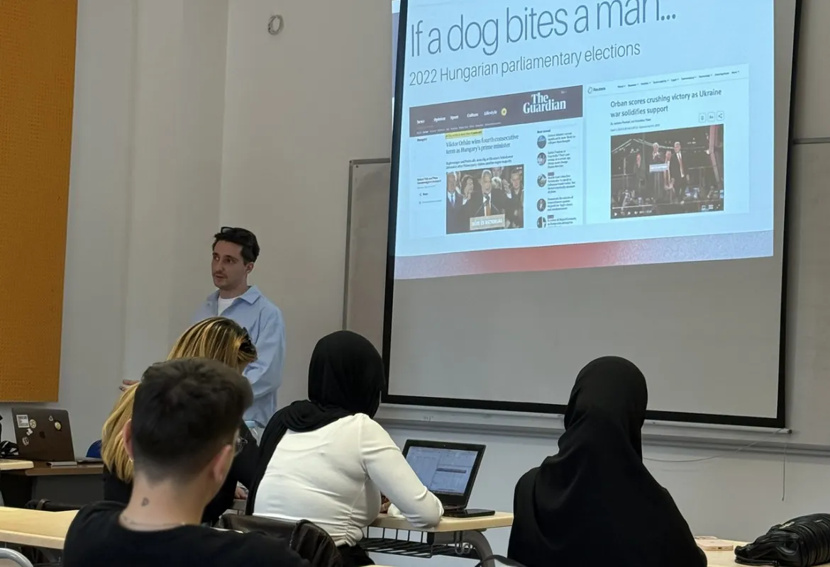 MAC Welcomes Kerim Sefer for Guest Lecture 