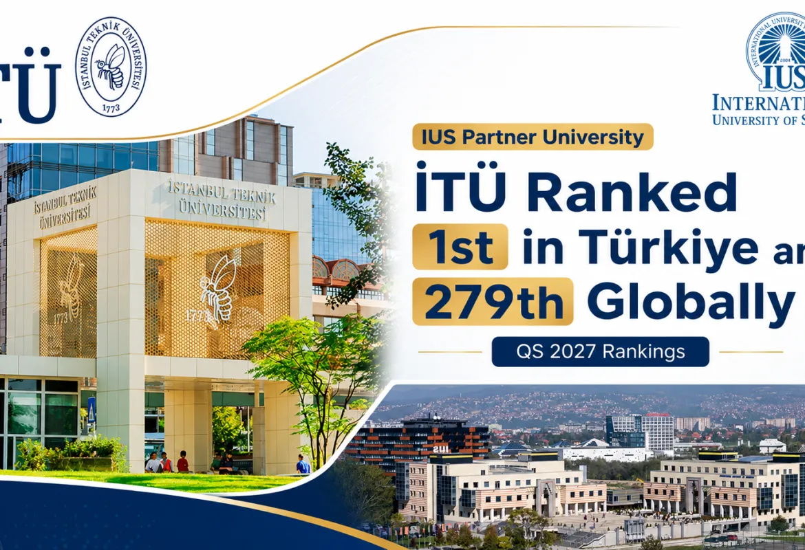IUS Partner University İTÜ Ranked 1st in Türkiye 