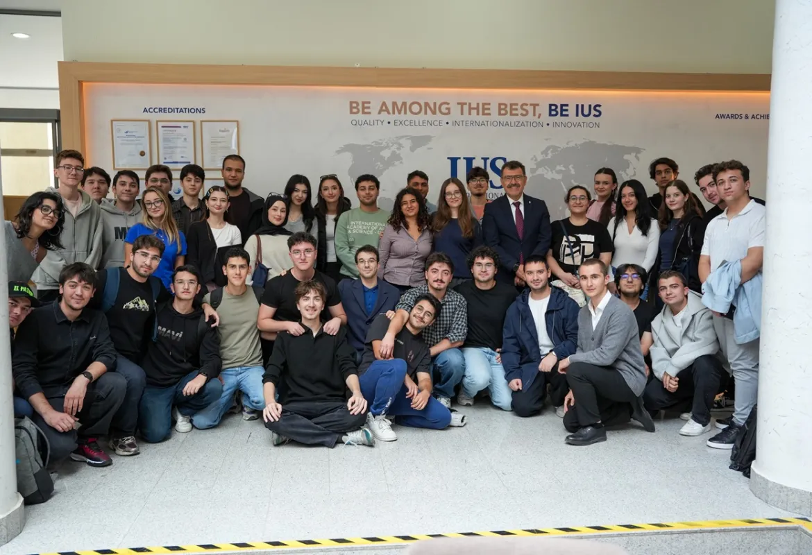 Building Your Future: ITU Rector Hasan Mandal Meets IUS–ITU Double Diploma Students
