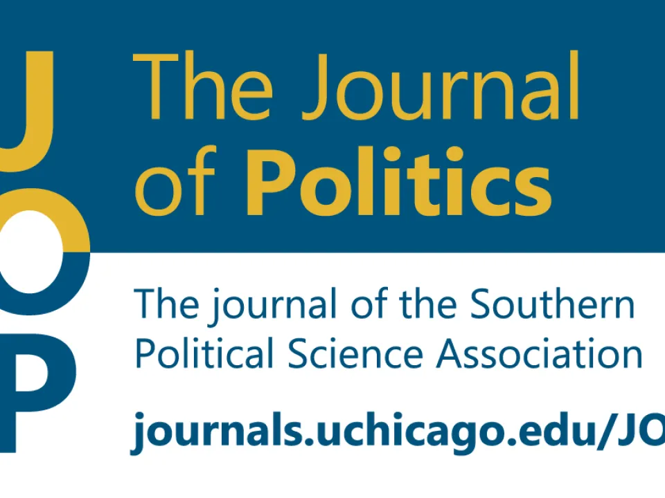 The Journal of Politics
