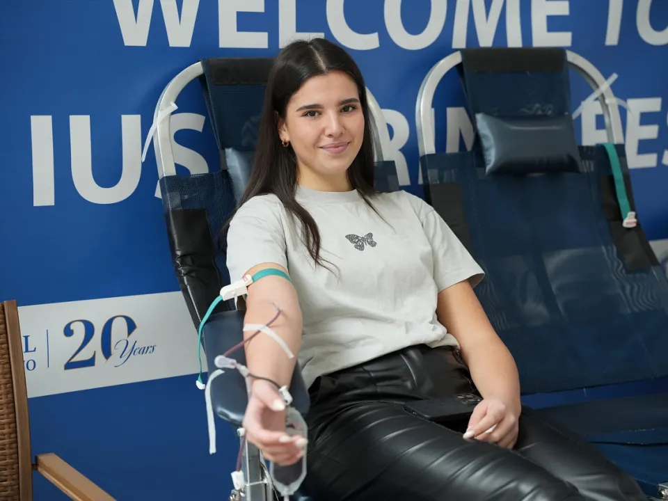 Blood Donation Drive at IUS 