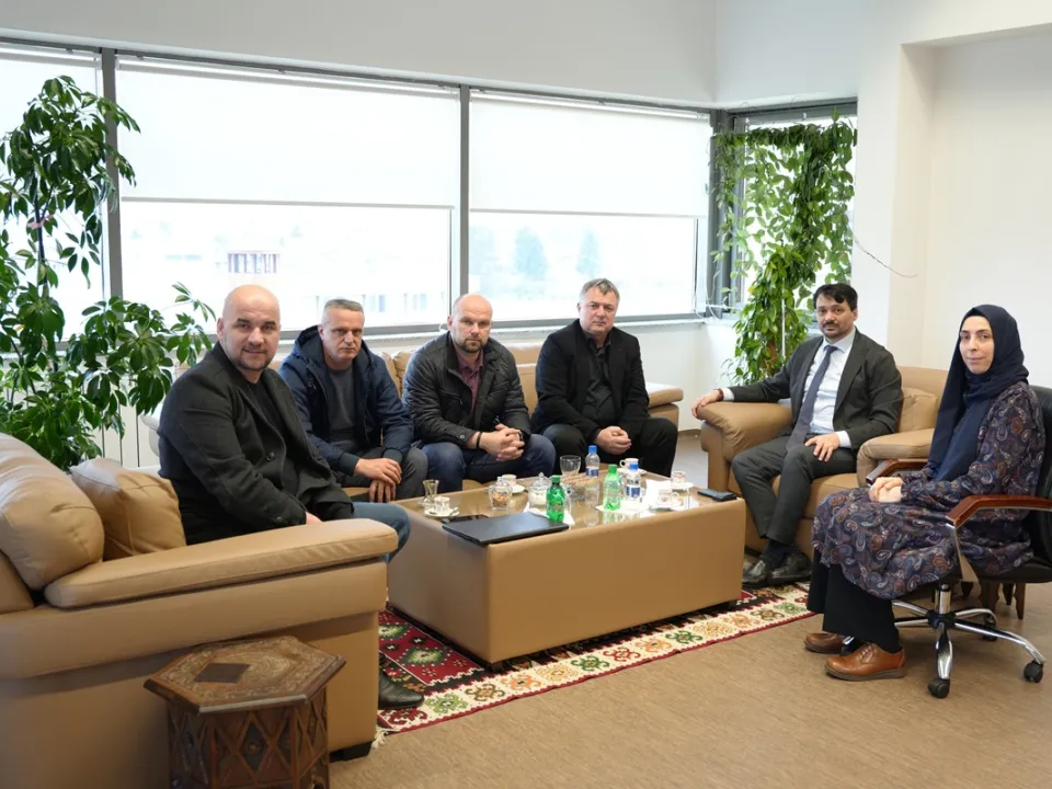 Minister Almir Žulić Visits IUS