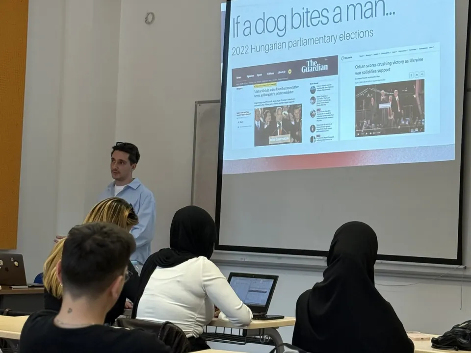 MAC Welcomes Kerim Sefer for Guest Lecture