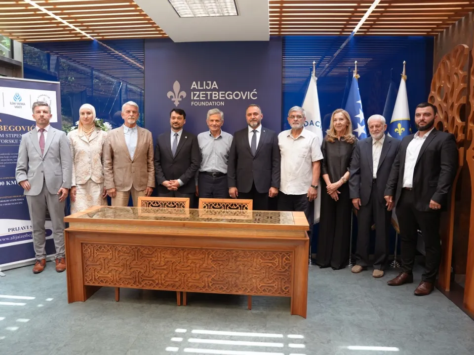 Alija Izetbegović Academic Scholarship and Award Program Officially Launched