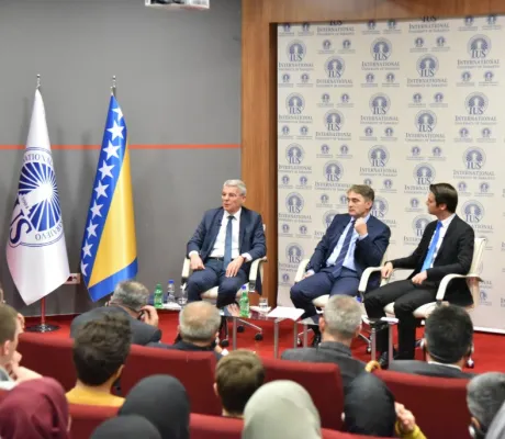 Members of BiH Presidency Visited IUS 