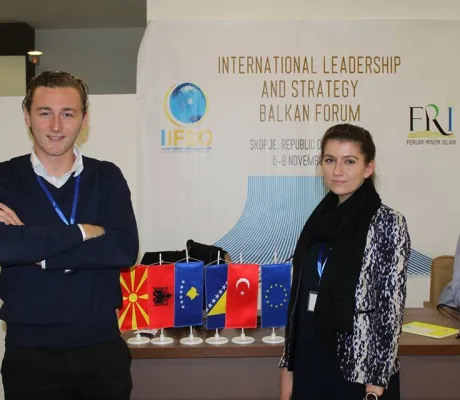 IUS students participated at the Balkan Forum