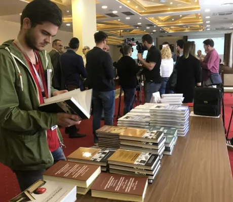 SAGE project team at the Conference of famous BH scientists 