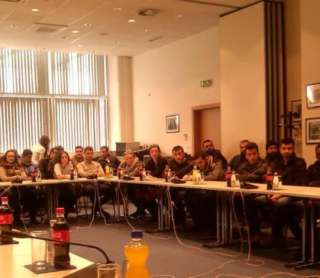 50 IUS students visited Delegation of the EU in BiH
