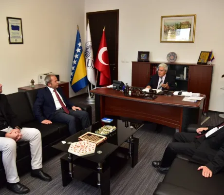 Representatives of the Embassy of the Republic of Turkey to B&H visited IUS
